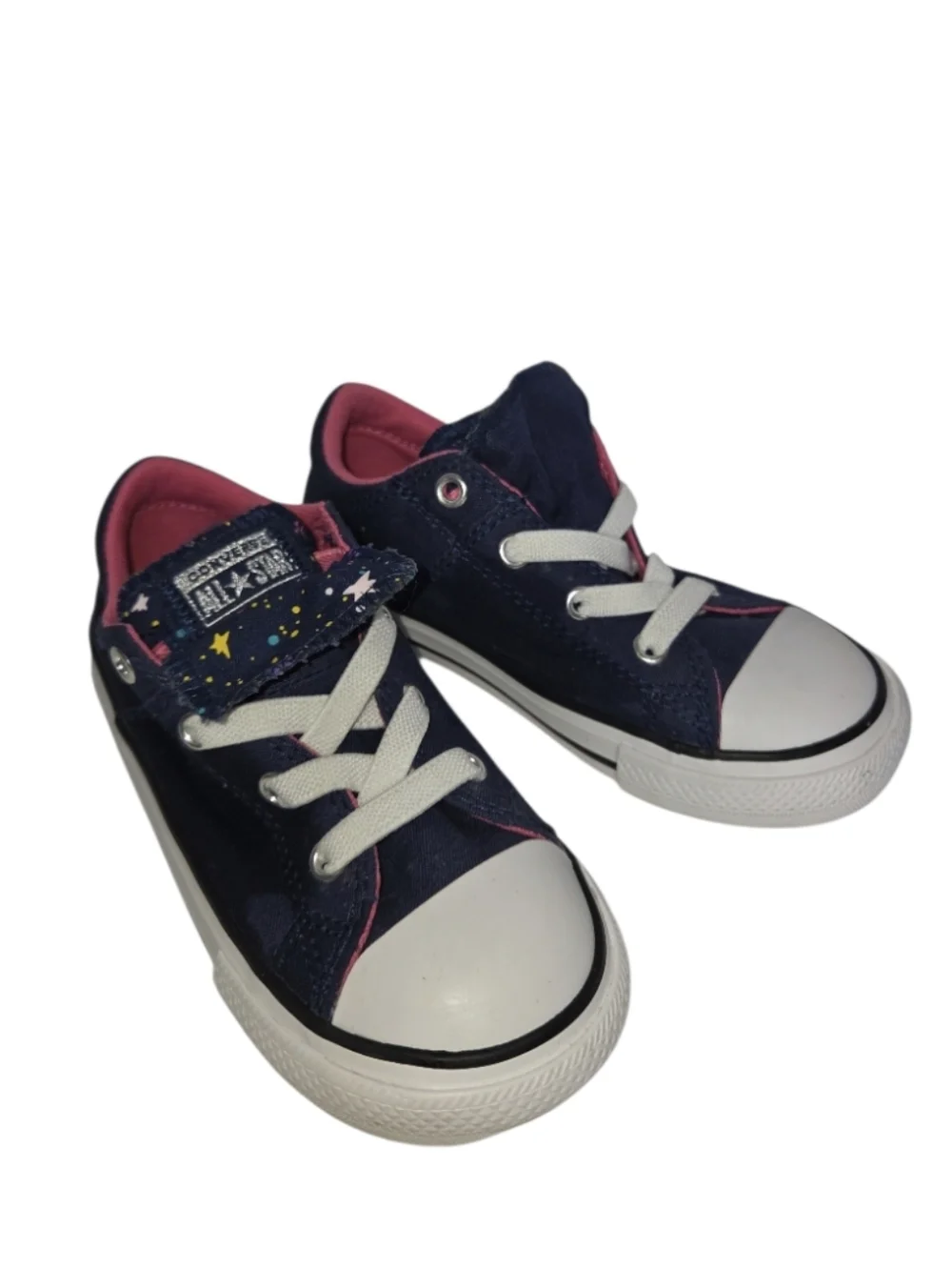 Converse Toddler Girl's Double Tongue All Star Maddie Gravity Graphic Sneaker 9